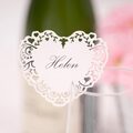 Click to view product details and reviews for Vintage Romance Laser Cut Place Card For Glass.
