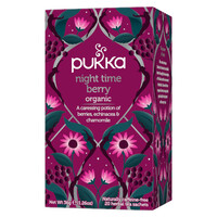 Image of Pukka Teas Organic Night Time Berry - 20 Teabags x 4 Pack