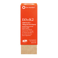 Image of One Nutrition D3 + K2 - 30ml Oral Spray