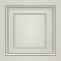 Image of Amara Panel Vinyl Wallpaper Off White / Silver Belgravia 7388