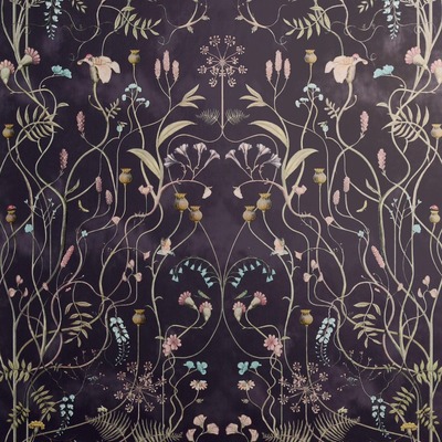 The Chateau by Angel Strawbridge The Wild Flower Garden Wallpaper Nightshadow WFG/NIG/WP