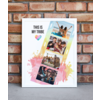 Camera Film Roll - Personalised Holiday Photo Collage Frame