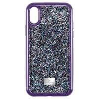 Image of Swarovski Glam Rock smartphone case iPhone&#174; XS Max, Purple, 5478875
