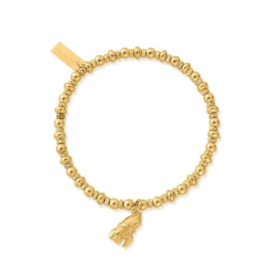ChloBo Didi Sparkle Rocket Bracelet Gold