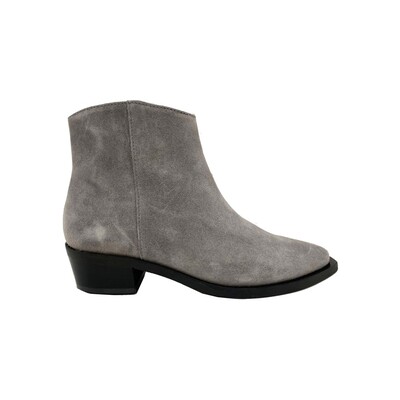 Uviaya Suede Ankle Suede Boot - Grey