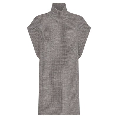 Gymla 9 Knitted Tabard - Grey