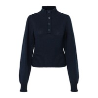 Image of Caroleen Knitted Jumper - Navy