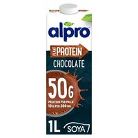 Image of Alpro Plant Based Protein Soya Chocolate - 1 x 1 Litre