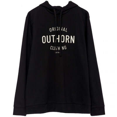Outhorn Mens Minimalist Sweatshirt - Deep Black