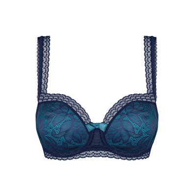 Playtex Invisible Elegance Underwired Balcony Bra - Anchor Navy
