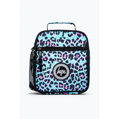 Hype Blue Ice Leopard Lunch Box
