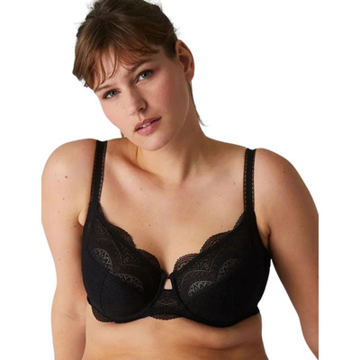 Simone Perele Karma Full Cup Support Bra - Black - 32E