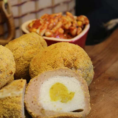 Sunshine Deli Vegan Scotch Egg BEST BEFORE 5/5/22 (FREEZABLE)
