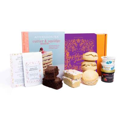 Platinum Jubilee Afternoon Tea At Home & Book Bundle - Tea For Two
