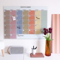 Image of Naga Magnetic Glass Month Planner 60 x 80cm