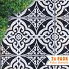 Turin Patio Stencil - Rectangle Slabs - 6x Small Pattern / 2 pack (2 stencils)