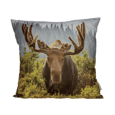 Moose Cushion with Insert