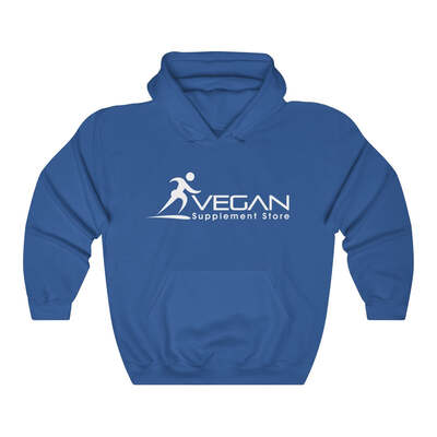 Vegan Supplement Store Unisex Heavy Blend&#8482; Hooded Sweatshirt, Royal / 3XL