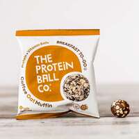 Image of Vegan Protein Balls - A Delicious, Healthy Treat, Coffee Oat Muffin - Breakfast-To-Go / Box of 10