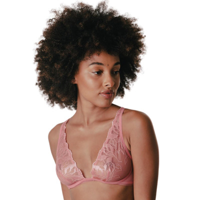 Maison Lejaby Sin Triangle Bra - Pink Lemonade