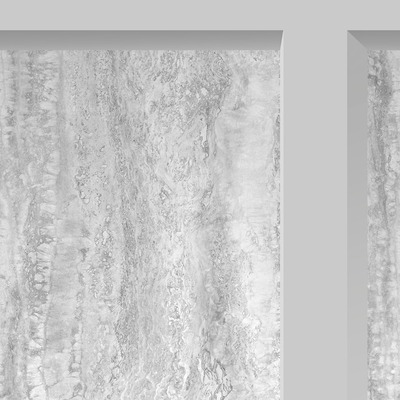 Eterna Marble Panel Wallpaper Grey Muriva 186501