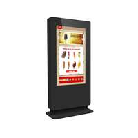 Image of Allsee 75" Freestanding PCAP Outdoor Touch Screen Poster