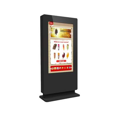 Allsee 49" Freestanding PCAP Outdoor Touch Screen Poster