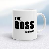 The Boss Is A … Swearing Mug