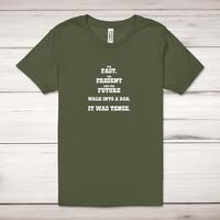The Past, The Present & The Future Adult T-Shirt