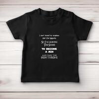 Take The Iron Throne Baby T-Shirt – Black, 6-12 Months