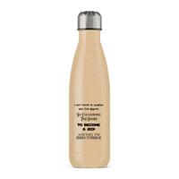 Take The Iron Throne Water Bottle – Gold Glitter, One