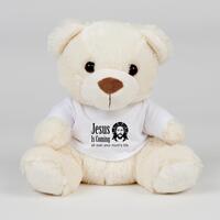 Jesus Is Coming Swear Bear – Cream, Medium