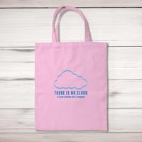 There Is No Cloud Tote Bag – Pastel Pink, One
