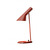 Louis Poulsen Aj Table Lamp - Mini - Rusty Red Designer Lighting From Holloways Of Ludlow