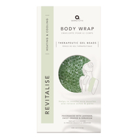 Image of Aroma Home Therapeutic Soothing Gel Beads Body Wrap - Green