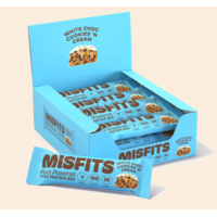 Image of Misfits Vegan Protein Bars, Cookies and Cream