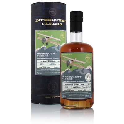 Benriach 2011 11 Year Old  Infrequent Flyers Cask #2372