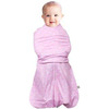 Image of Clevamama Swaddle Bag 2 in 1 Pink 0-3 mths