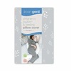 Image of Dreamgenii Pregnancy Support & Feeding Pillow Replacement Cover Floral Grey