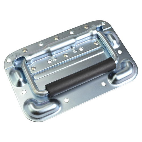 Sprung Cabinet Handle Surface Mounting Metal With Zinc Finish