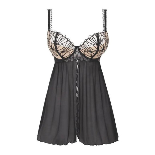 Figleaves Artistry Babydoll - Black