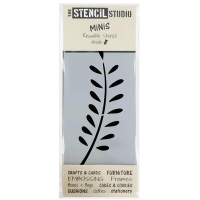 Stencil MiNiS - Small Fern - 20% off 4+ - Sheet Size 20 x 8 cm