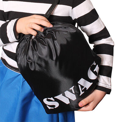 Pull String Swag Bag Loot Burglar Fancy Dress Accessory