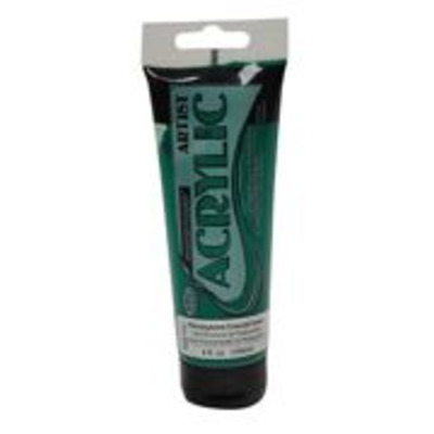 120ml Tube Of Artists Quality Acrylic Paint - Pthalocaynine Emerald Green