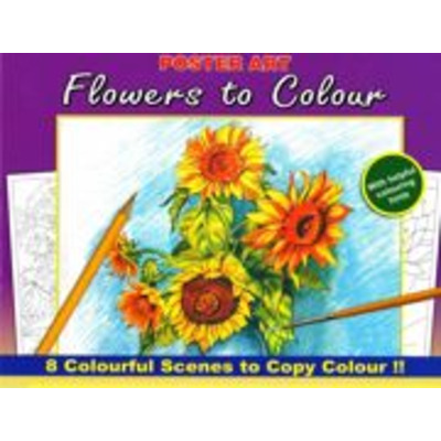 Sunflowers Advanced Quality Adult Colouring Book - 1020