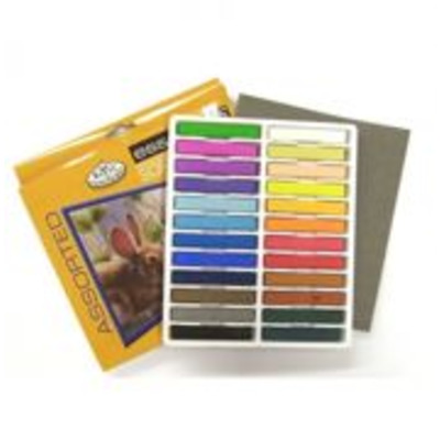 Pk Of 24 Assorted Soft Pastel Artist Quality Colour Pigments Cpa-24