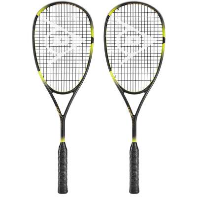 Dunlop Sonic Core Ultimate 132 Squash Racket Double Pack