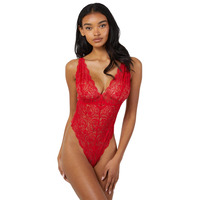 Image of Playful Promises WWL847R Wolf & Whistle Ariana Bodysuit WWl847R Red WWl847R Red
