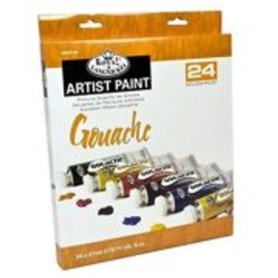 24 Colour Guache Paint Pack GOU21-24