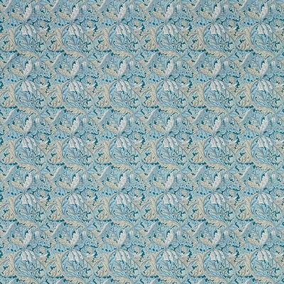 William Morris Acanthus Fabric Denim F1681/01 - By The Metre